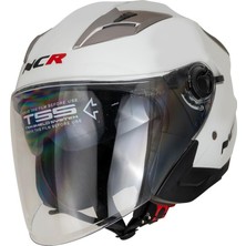 NCR Jet Çenesiz Kask (Ece Belgeli)