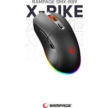 Rampage SMX-R89 X-Pıke Kablosuz/kablolu Rgb Ledli Şarjlı Mouse