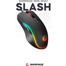 Rampage SMX-R120 SLASH 4800 dpi RGB Ledli Makrolu Gaming Oyuncu Mouse