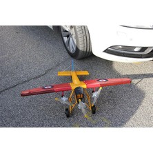 Mevafa Dekoratif Metal Uçak Vintage Ev Ofis Hediyelik Savaş Uçağı