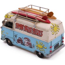 Mevafa Dekoratif Metal Minibüs Kalemlik ve Çerçeveli Hediyelik