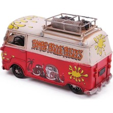 Mevafa Dekoratif Metal Minibüs Çerçeveli ve Kumbaralı Hediyelik