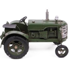 Mevafa Dekoratif Metal Traktör Vintage Biblo Hediyelik