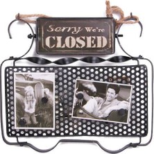 Mevafa Dekoratif Metal Kapı Yazısı Scooter Dekorlu Vintage Hediyelik