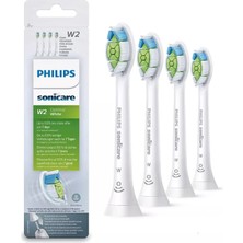 Orijinal Philips Sonicare W2 Yedek Diş Fırçası Kafaları Için, HX6064, Beyaz, 4'lü Paket (Yurt Dışından)