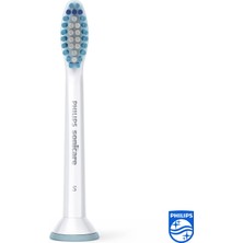 Orijinal Philips Sonicare Hassas Yedek Diş Fırçası Kafaları Için  HX6053/64  Beyaz  4'lü Paket (Yurt Dışından)