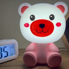 Coverzone Gece Lambası Çocuklar Için Renkli Eğlenceli Karakter Aydınlatma Çocuk Odası Yatak Odası Kitap Okuma Işığı Dekoratif Lambano2