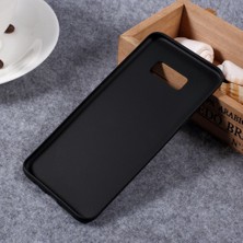 Seashell Digital Samsung Galaxy S8 Plus G955 Için Mat Tpu Geri Kılıf - Siyah (Yurt Dışından)