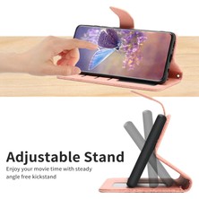 Seashell Digital Samsung Galaxy S20 Ultra Pu Deri Kelebek Çiçek Deseni Baskılı Cüzdan Kılıfı Stand Iç Tpu Cilt Touch Duygu Kapağı Strap-Pink ile (Yurt Dışından)