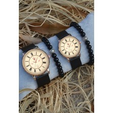 Stony Çift Saatleri Sevgili Saatleri Romen Rakam Kalpli Çift Kol Saatleri