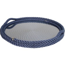 Tienda By Jale Halat Tasarımlı Sade Tepsi – Marin & Bahçe Grubu | Yat & Tekne El İşçiliği Tasarım Aksesuar