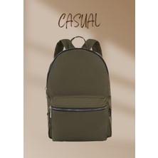 Idabag Casual Trend Midi Günlük Sırt Çantası Haki