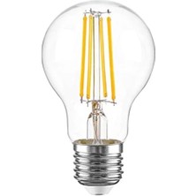 Cata CT-4217 8W 220V E27 Duylu Rustik LED Ampul Günışığı 5 Adet