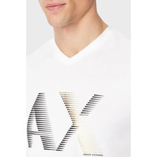 Armani Exchange Streç Jarse Pamuklu Bisiklet Yaka Regular Fit T Shirt Erkek T Shirt 3rzthb Zjbyz 1100