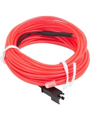 Powermaster PM-6079 Neon Pembe 5 Metre Ip Aydınlatma 5 V USB Adaptörlü Beyaz 1 M