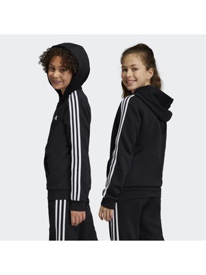 adidas Essentials 3 Stripes Fleece Full Zip Çocuk Sweatshirt