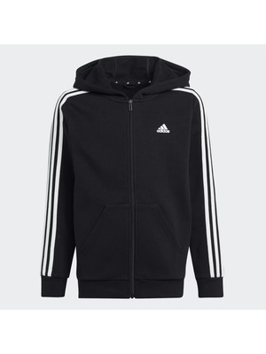 adidas Essentials 3 Stripes Fleece Full Zip Çocuk Sweatshirt