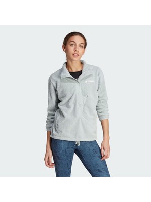 Adidas Terrex Xploric High Pile Fleece Kadın Sweatshirt