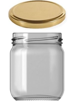 Paşabahçe Cam Kavanoz Gold Kapaklı Bebek Mama 210 cc 6 Adet