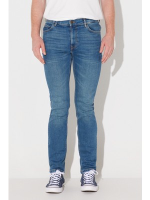 Lee Rider Slim Fit Dar Kesim Normal Bel Esnek Jean Kot Pantolon