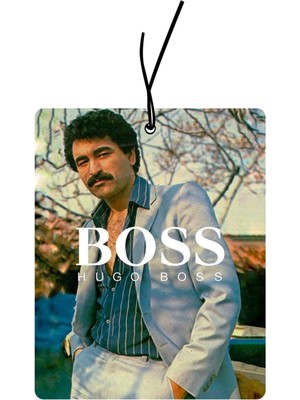 Ibrahim Tatlıses Hugo Boss Tasarımlı Dekoratif Oto Araç Kokusu ve Aksesuarı