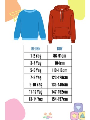 Ada Bebek Çocuk Oversize Explore Çocuk Sweatshirt