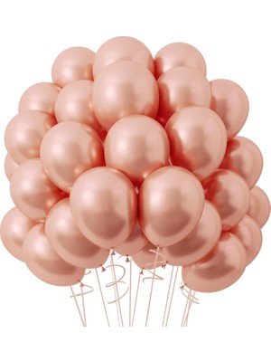 Tinky Winky Renkli Metalik Balon 10 Adet  Lateks Parti Konsept Temalı Parlak Helyum Doğum Günü Balon