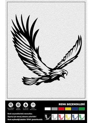 Ecce Kartal Stıcker 25 x 25 cm