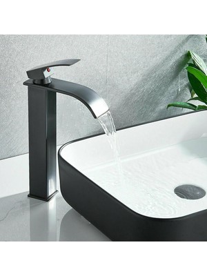 Banyo Çanak Lavabo Bataryası Mat Siyah Tarz Yeni Model