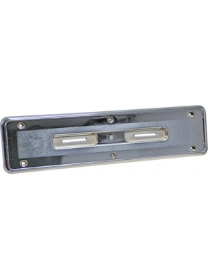 NYF URF1-010 Hummer Plaka Altlığı Plastik Kalın Krom Nikel (2 li)