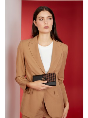 Pierre Cardin Kadın Tweed Kahve Cüzdan 06PO23Y1416-TW Kh