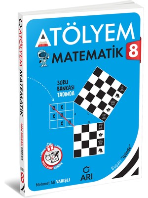Arı Yayıncılık 8. Sınıf Matematik Atölyem Ciltli Kitap Soru Bankası Hedef Yaş Grubu Öğrencilere