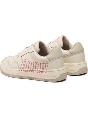 Tommy Hilfiger Kadın  Retro Basket Cupsole Sneaker EN0EN02264