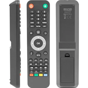 Weko Kr Spybox S8 * S9 * Atlanta Hd Iptv Uydu Kumandası Siyah