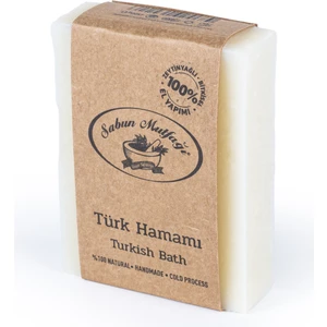 Sabun Mutfağı Doğal Türk Hamamı Sabunu, Soğuk İşlem Yöntemiyle Hazırlanmış Türk Hamamı Sabunu 100 gr