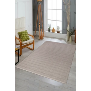 Saraz Halı Sisal Halı Makinede Yıkanabilir Kaymaz Tüy Vermez Salon Mutfak Koridor Halısı 3907 Kahve