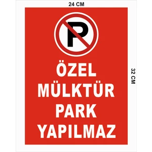 Zafrak Reklam Özel Mülktür Park Yapılmaz