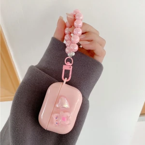 Airpods Pro Uyumlu Sevimli Figürlü Lüx Silikon Kılıf ( Kulaklık Dahil Değildir)