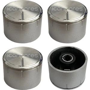 Arçelik Uyumlu Ankastre/Set Üstü Ocak Düğmesi Silver