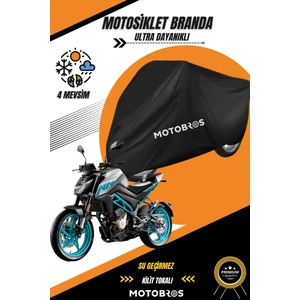 Cf Moto 250 Nk Siyah Su Geçirmez Dayanıklı Motosiklet Brandası (En Kalın) Kumaş Ömürlük Kullanım