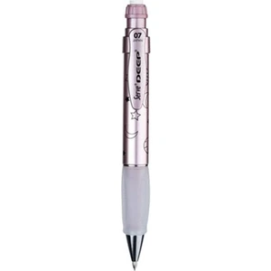 Deep Mekanik Kurşun Kalem 0.7 mm Metalik Desenli Toz Pembe
