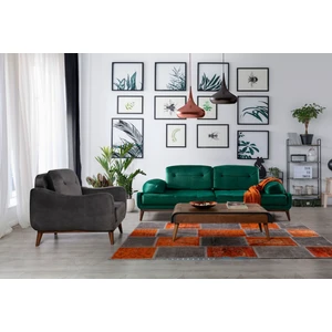 Perla Sofa Nelson Koltuk Takımı Babyface Yeşil