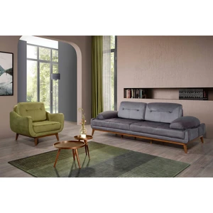 Perla Sofa Nelson Koltuk Takımı Babyface Gri