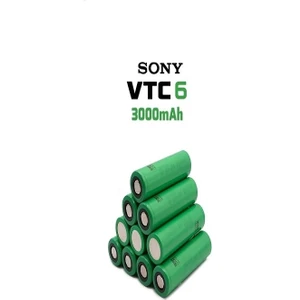 Vtc6 18650 3.7V 3000 Mah Li-Ion Şarjlı Pil 10'lu