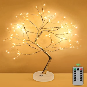 LED Işık Ağacı, 108 LED Dekoratif Işıklar Ağaç Dalı Işıkları 8 Mod LED Ağaç Kısılabilir LED Işık Zinciri (Yurt Dışından)