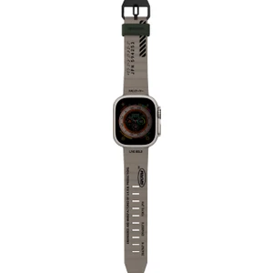 Watch Ultra Akıllı Saat Kordonu 49MM Kordon Skinarma Shokku Strap Kayış Kahve