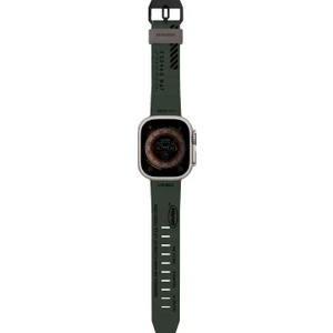 Watch Ultra Akıllı Saat Kordonu 49MM Kordon Skinarma Shokku Strap Kayış Koyu Haki