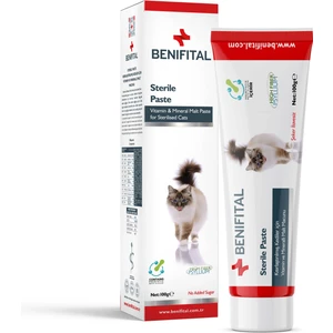 Sterile Paste 30 gr Kısırlaştırılmış Kediler Için Vitamin ve Mineralli Malt Macunu