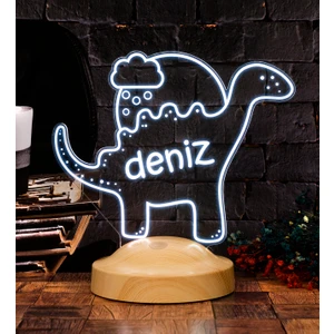Sevgilambası Dinozor Bebek Hediyesi, Çocuklara Hediye Led Lamba, Doğum Günü Hediyesi Sevimli Dino, Dinazor Temalı Parti, Çocuk Odası Gece Lambası