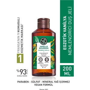 Yves Rocher Nemlendirici Duş Jeli - Egzotik Vanilya - 200ML-13444